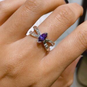 anillo de grado intertwined elegance - Imagen 3