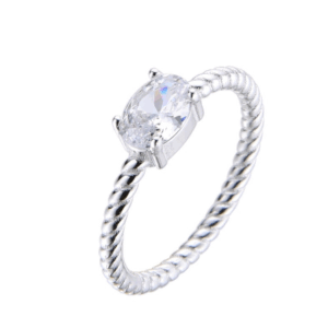 anillo solitario shine