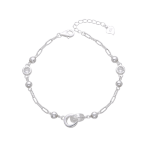 pulsera aros y puntos de luz