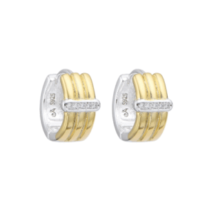 argollas huggies bicolor