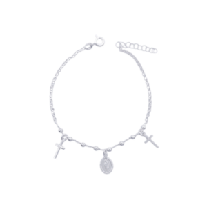 pulsera cruces y la milagrosa