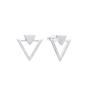 zarcillos triangulo