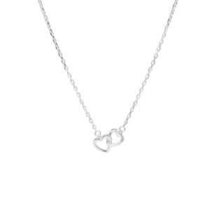 Gargantilla corazón entrelazado