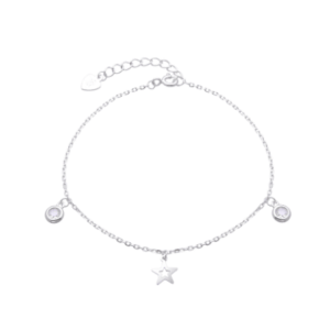 pulsera estrella y brillos