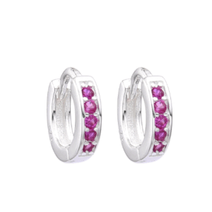 argollas fucsia