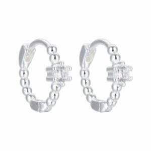 argollas Huggies Bolitas Y Punto Luz