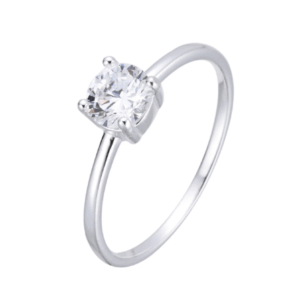 anillo solitario elegant