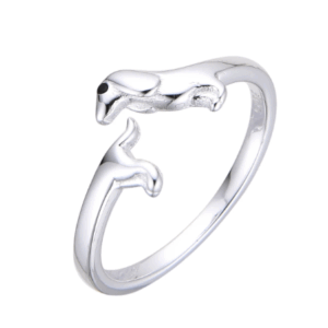 anillo perrito salchicha