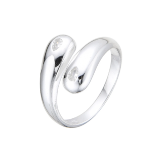 anillo ajustable dos gotas