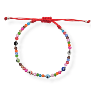 Pulsera Ajustable Ojo Turco Multicolor