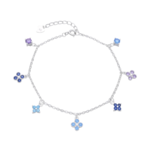 pulsera encanto de trébol de cuatro hojas