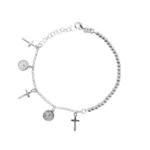 pulsera san benito y cruces