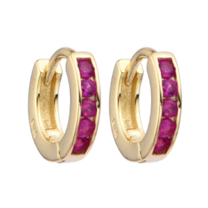 argollas fucsia