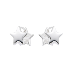 zarcillos huggie estrellas